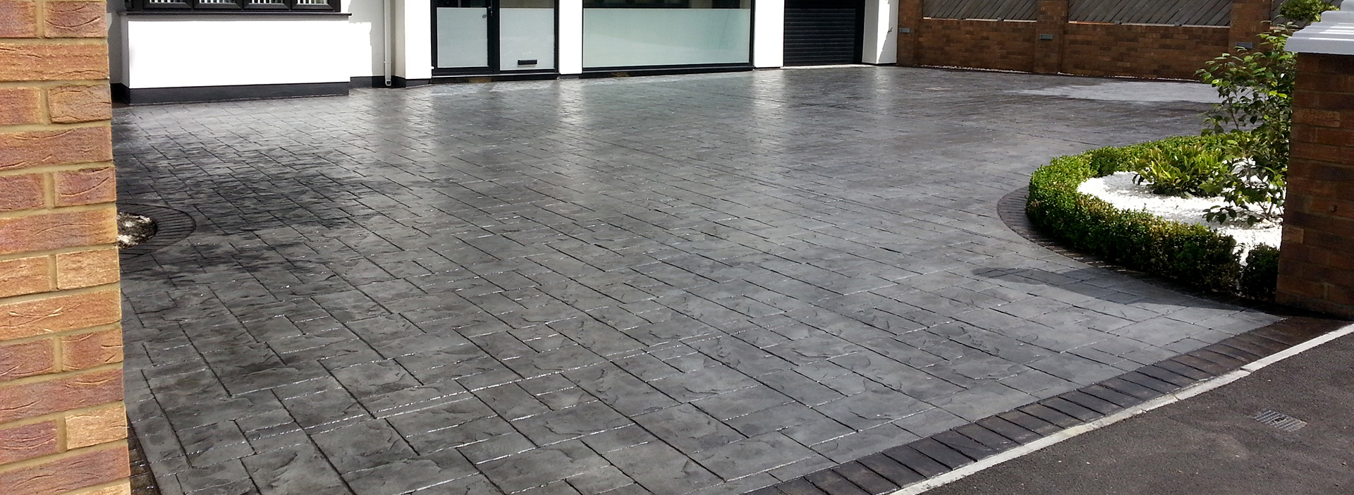 Beton amprentat